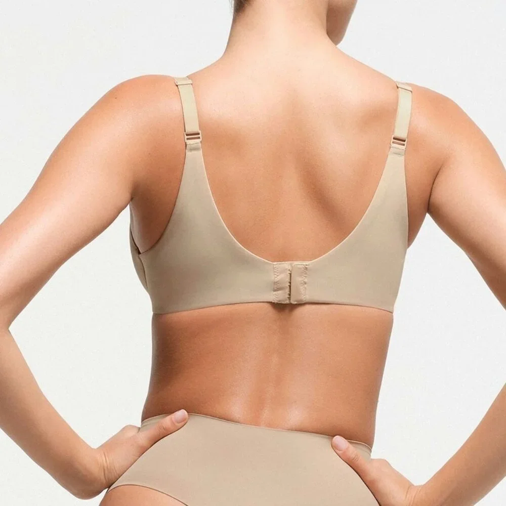 NWT SKIMS Smoothing Intimates Full Coverage Lightly Lined Bra in Clay - 36B - Picture 8 of 8